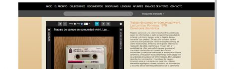 Registros sonoros del Fondo de Etnología Sudamericana Fundación Fernández Mar disponibles en el Repositorio Digital Archivo DILA